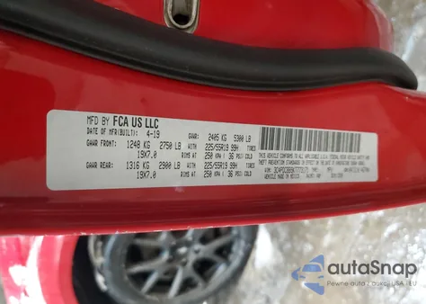 2019 Dodge Journey Se from USA, damaged, VIN 3C4PDCBB9KT773171